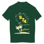 Tee-shirt homme Gila974 Réunion Couleur : Vert