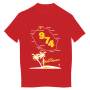 Tee-shirt homme Gila974 Réunion Couleur : Rouge