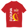 Tee-shirt homme Djouha Digohi Comoros Couleur : Rouge
