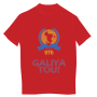 Tee-shirt homme Gila976 galiya tou! Couleur : Rouge