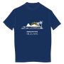 T-shirt homme indian ocean live&love Couleur : Bleu