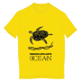 T-shirt homme tortue1 indian ocean live&love Couleur : Jaune