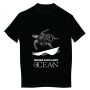 T-shirt homme tortue2 indian ocean live&love Couleur : Noir