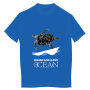 T-shirt homme tortue2 indian ocean live&love Couleur : Bleu