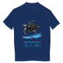 T-shirt homme tortue3 indian ocean live&love Couleur : Bleu