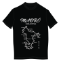 Tee-shirt homme maore farantsa carte villes Couleur : Noir