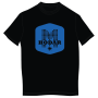 Mhodar.5 Tee-shirt homme 'Wawé Mhodar !' Couleur : Bleu