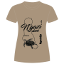 Tee-shirt femme Ngazi Dami Moroni Ngazidja Couleur : Khaki