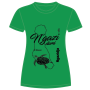 Tee-shirt femme Ngazi Dami Moroni Ngazidja Couleur : Vert