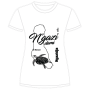 Tee-shirt femme Ngazi Dami Moroni Ngazidja Couleur : Blanc