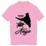Tee-shirt homme Ndzuwani Wami Ange Couleur : Rose